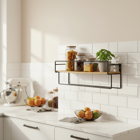 Mensola cucina formato quadrato