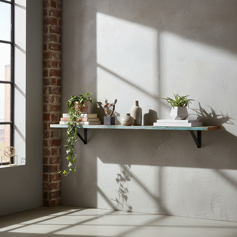 Mensola Legno Recupero - Lifestyle Orizzontale