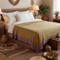 Mezzero giallo ocra paisley lifestyle