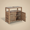Mobile bagno sfondo beige