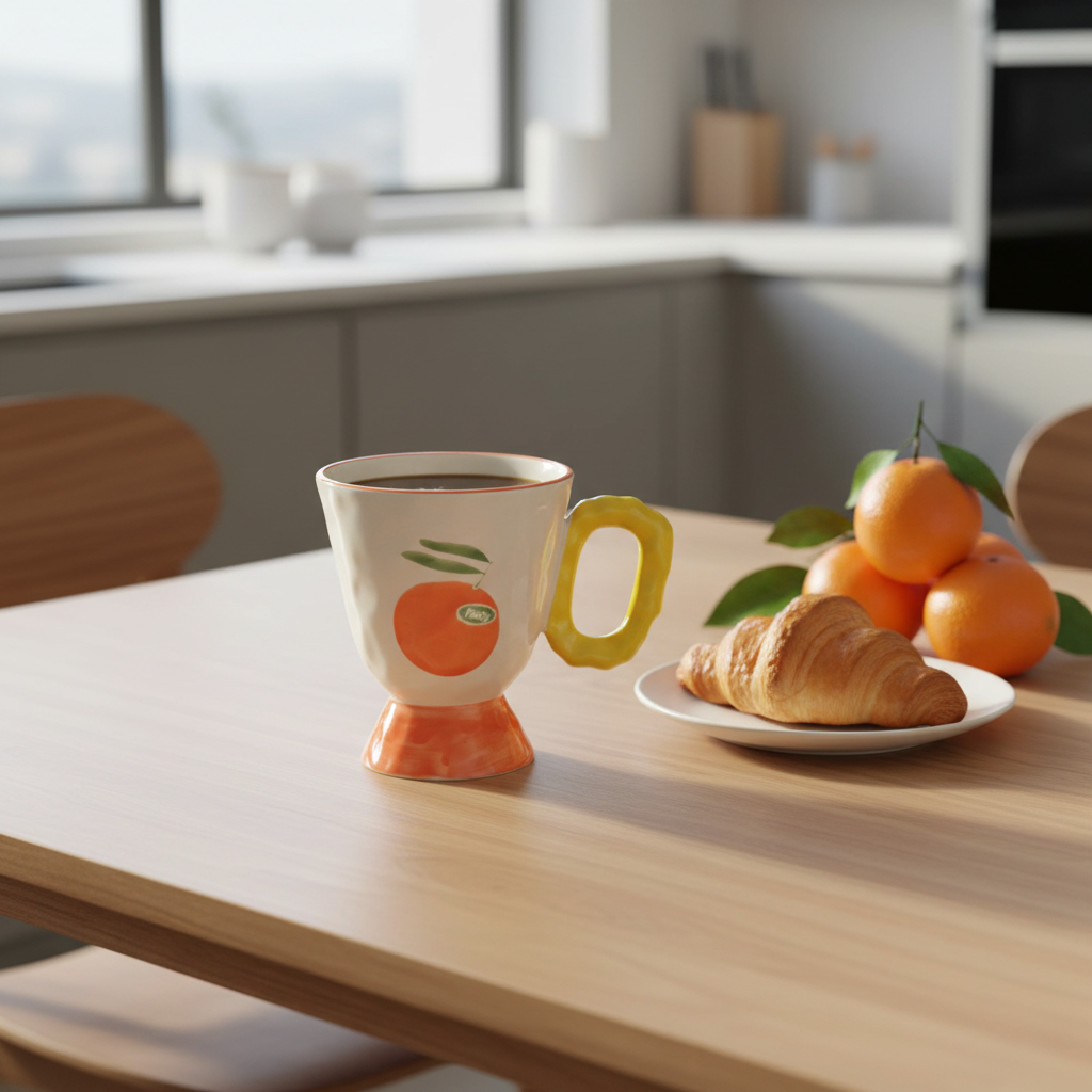 Mug Arcimboldo arancia lifestyle
