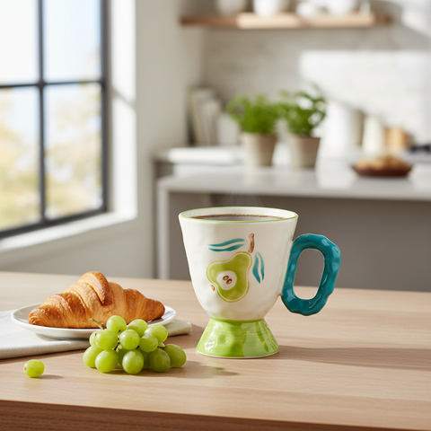 Mug Arcimboldo pera lifestyle senza vapore