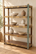 Ambientazione illustrativa — SCAFFALE ORIGINALE 5 RIPIANI TEAK