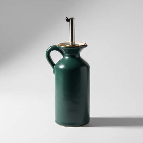 Oliera Verde - Sfondo Grigio Chiaro