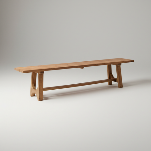 Panca in legno formato quadrato