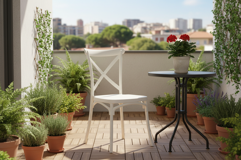 PITAGORA sedia su terrazza appartamento