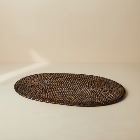 Placemat Myanmar sfondo beige pesca