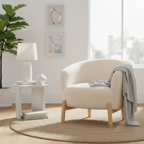 POLLY - POLTRONCINA POZZETTO COLOR CREMA