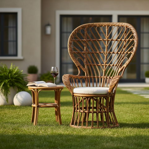 Bourdonnais - Sillón con respaldo alto