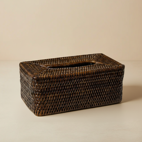 Porta Fazzoletti Rattan Myanmar - v1