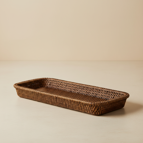 Portabaguette Rattan - Sfondo Neutro v2