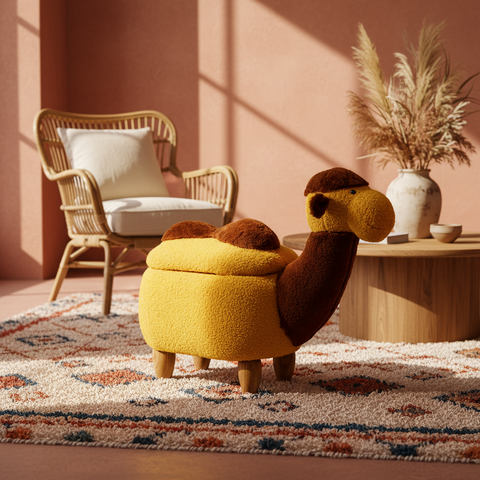 Pouf Cammello - Ambientato