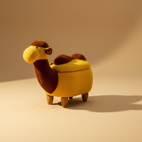 Pouf Cammello - Foto Sfondo Neutro