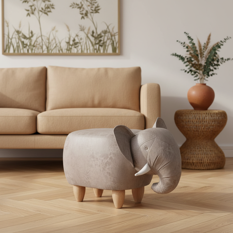 Pouf Elefante - Ambientata fedele al prodotto