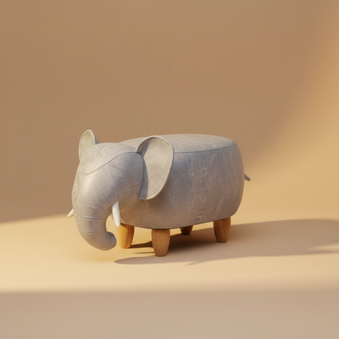 Pouf Elefante - Senza Occhi v5
