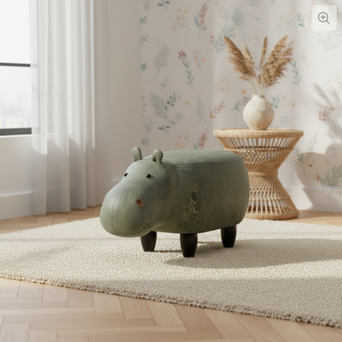 Pouf Ippopotamo - Foto Ambientata
