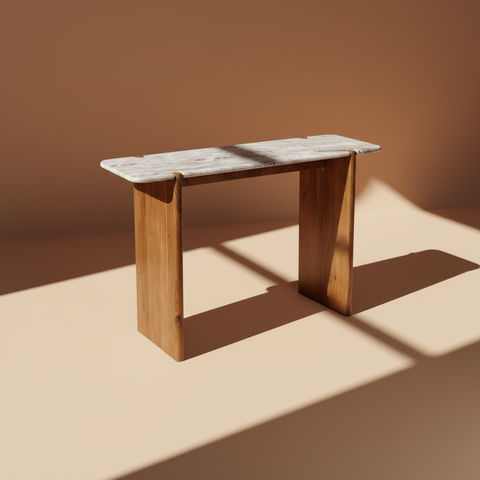 Quezon consolle sfondo neutro