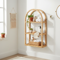 Scaffale rattan naturale arco lifestyle