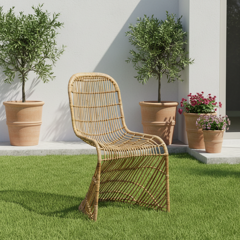 Sedia Antigua in giardino