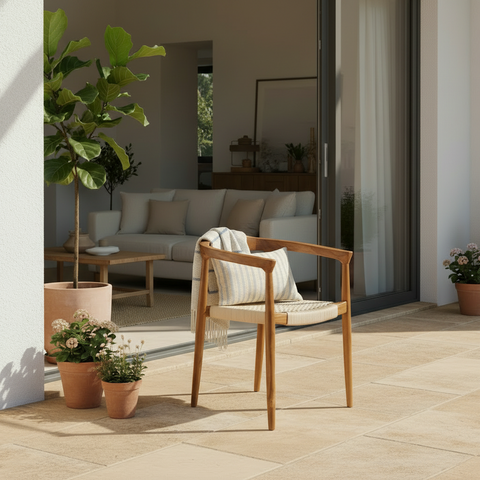 Annette - Silla con reposabrazos