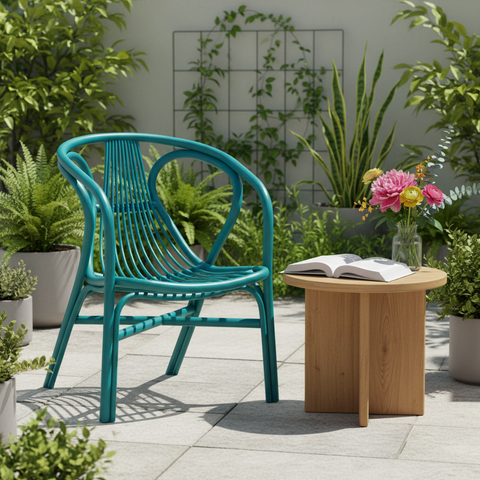 Les Bateaux - Sillón de ratán