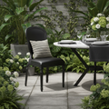 Sedia Luigi XVI Nera - Outdoor