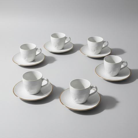 Set 6 tazzine caffè