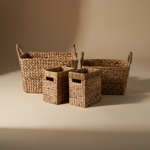 Set ceste Rush Weaves sfondo neutro