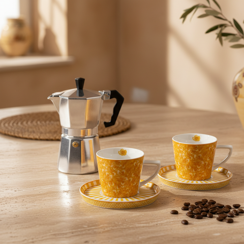 Set tazze Giostra gialle lifestyle