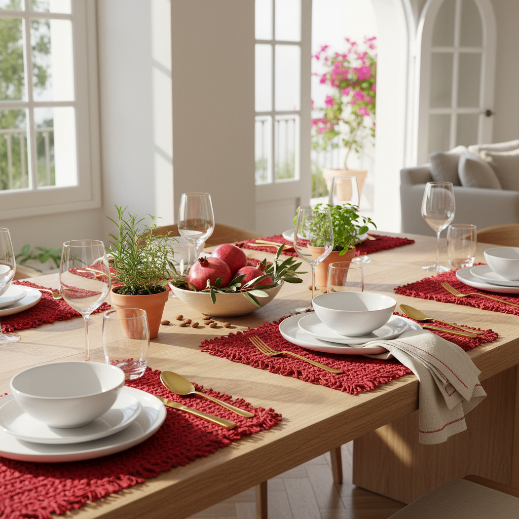 Sottopiatti Raffia Rossa - Lifestyle