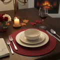 Sottopiatto bordeaux Placemat in ambiente lifestyle
