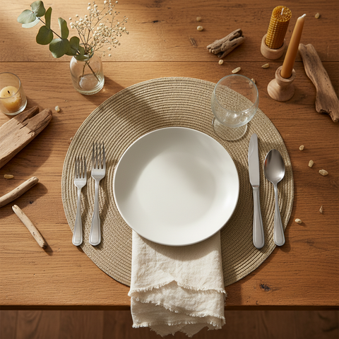 Sottopiatto sabbia Placemat in ambiente lifestyle