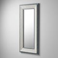 Specchio Provence cornice rilievo sfondo neutro