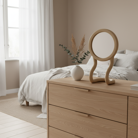 Specchio Sanabria Beige - Lifestyle