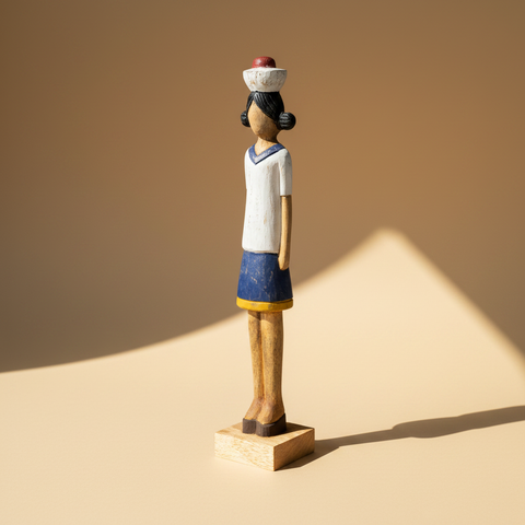 Statuetta Marinara - Sfondo Neutro