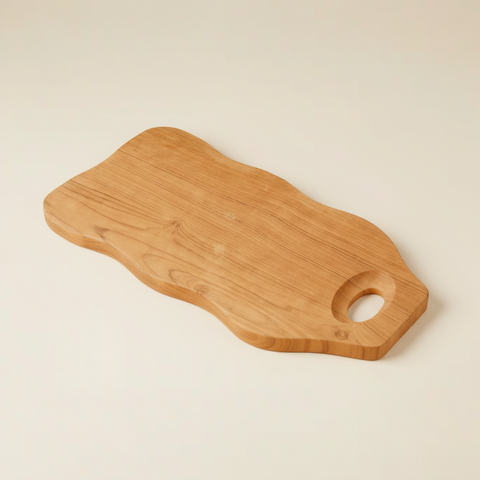 Tagliere olmo inclinato come ceramica