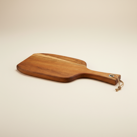 Tagliere paddle acacia sfondo sweep