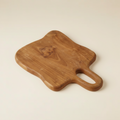 Tagliere teak inclinato come ceramica