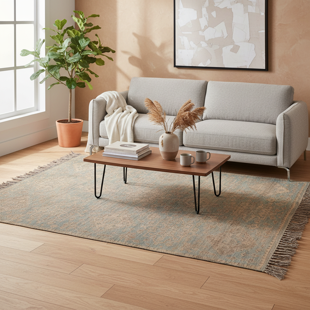 Tappeto in ambiente living