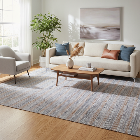 Tappeto in ambiente living