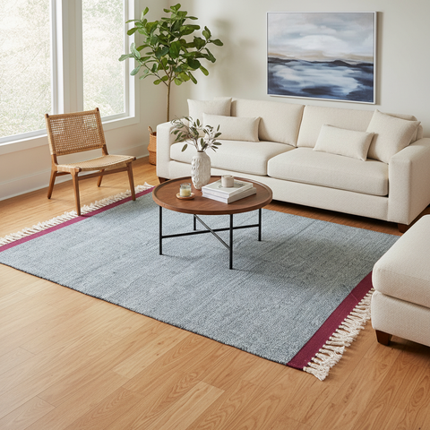 Tappeto in ambiente living