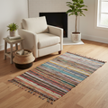 Tappeto Pezzotto cotone recupero in ambiente lifestyle