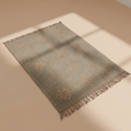 Tappeto su sfondo beige