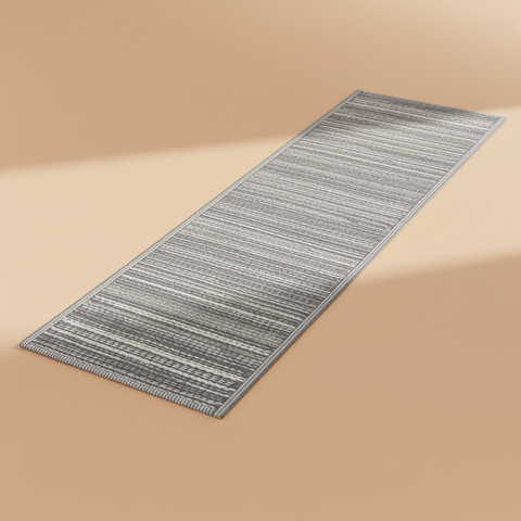 Tappeto su sfondo beige