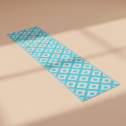 Tappeto su sfondo beige