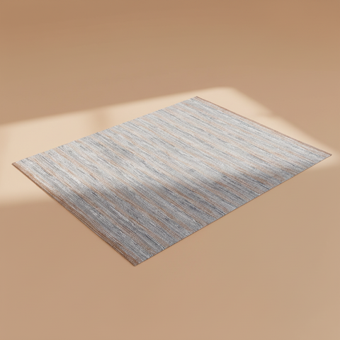 Tappeto su sfondo beige