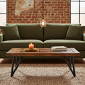 Tavolino legno riciclato living room