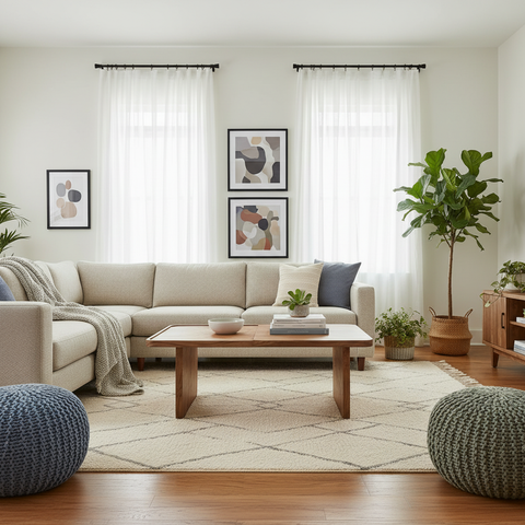 Tavolino lifestyle quadrato