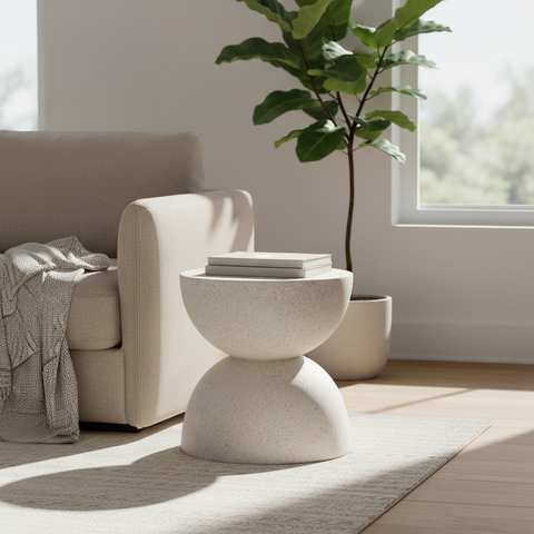 Tavolino terrazzo in ambiente