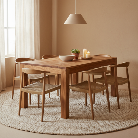 Tavolo sheesham massiccio living